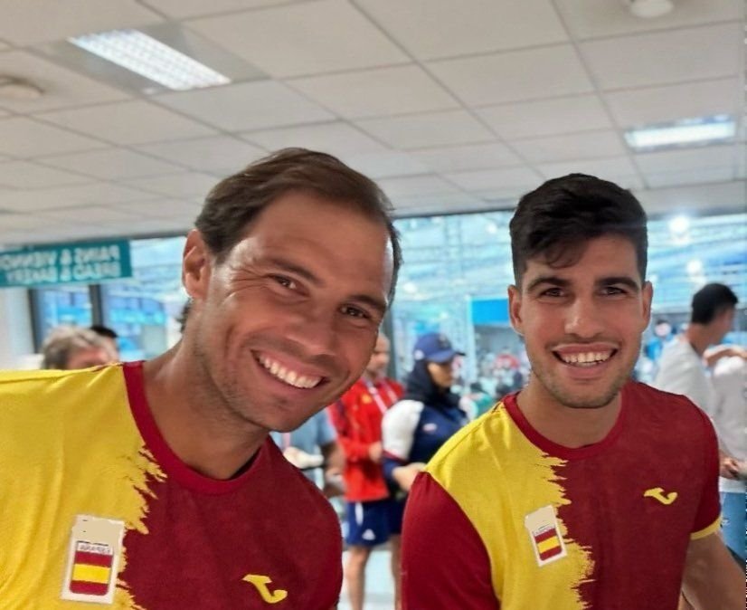 Euforie cu Nadal și Alcaraz la Paris! Au ajuns &icirc;n Satul Olimpic și au declanșat fiesta&nbsp;