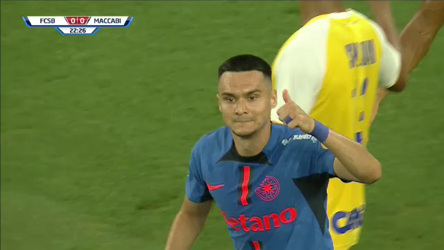 FCSB - Maccabi Tel Aviv 1-1 | Alexandru Musi putea să aducă victoria roș-albaștrilor! Partida a fost LIVE pe PRO TV și VOYO_5