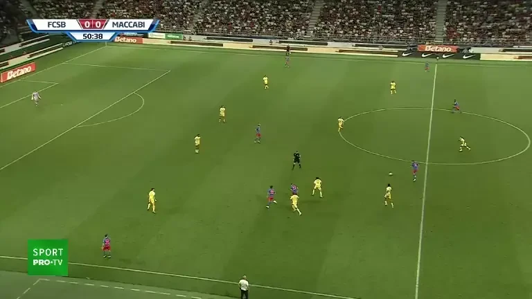 UCL: FCSB - Maccabi Tel Aviv | Ocazie Alexandru Băluță, minutul 51