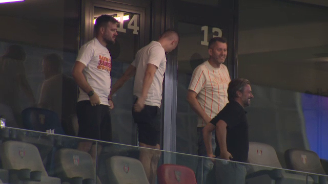 Florin Tănase a sărit de pe scaun la golul lui Dawa, dar a uitat un detaliu important! Ce a pățit la FCSB - Maccabi Tel Aviv