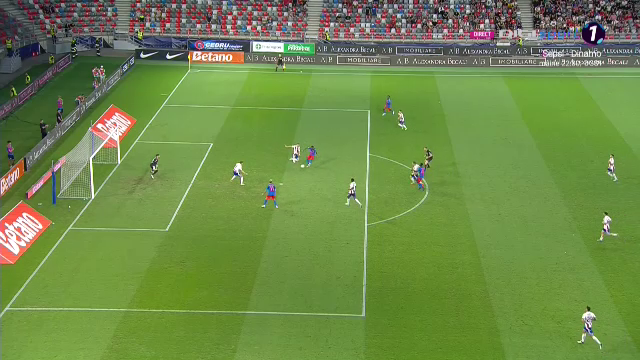 Ratarea sezonului?! David Miculescu a zguduit bara din câțiva metri în FCSB - Oțelul_5