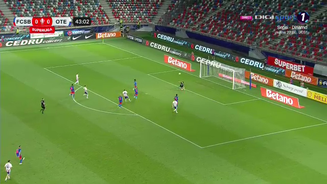 FCSB - Oțelul Galați 0-2 | Dorinel Munteanu, lecție de fotbal pe terenul campioanei în exercițiu_11