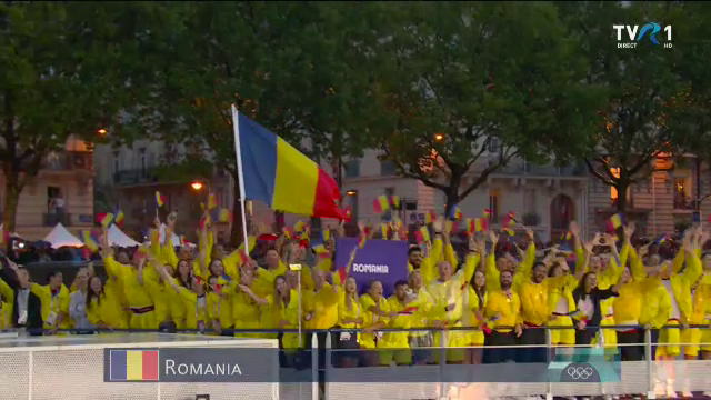 Team Romania, apariție grandioasă pe Sena, la ceremonia de deschidere a Jocurilor Olimpice de la Paris 2024_6