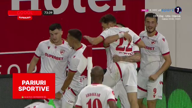 Sepsi - Dinamo 1-1 | Egalitate de forțe! 