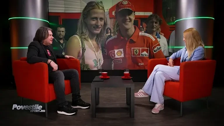 Camelia Potec a povestit &icirc;nt&acirc;lnirea cu Michael Schumacher (Poveștile Sport.ro)
