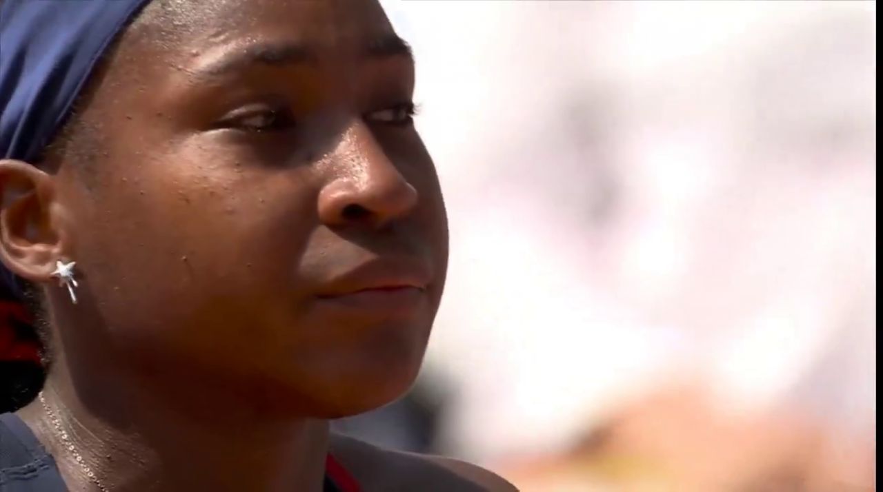 Coco Gauff a plâns în hohote, după eliminarea de la Jocurile Olimpice: