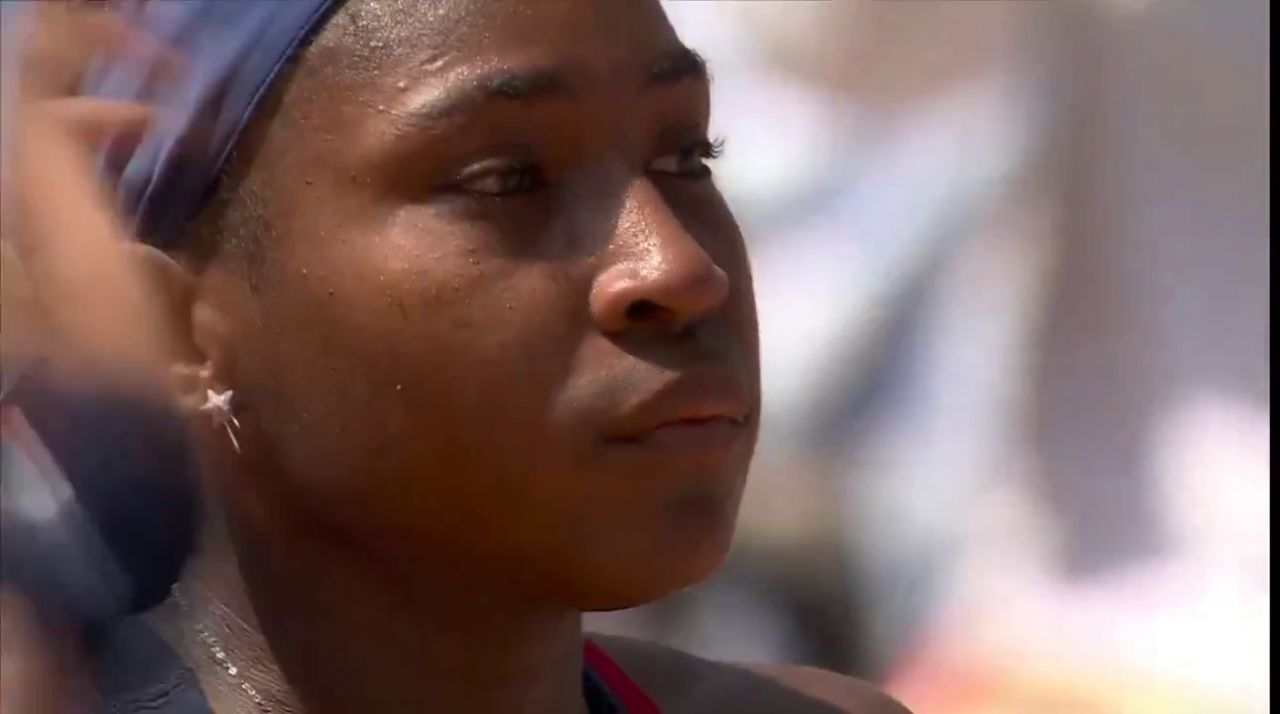 Coco Gauff a plâns în hohote, după eliminarea de la Jocurile Olimpice: