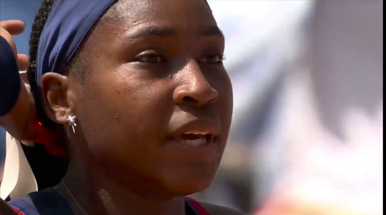 Coco Gauff a plâns în hohote, după eliminarea de la Jocurile Olimpice: