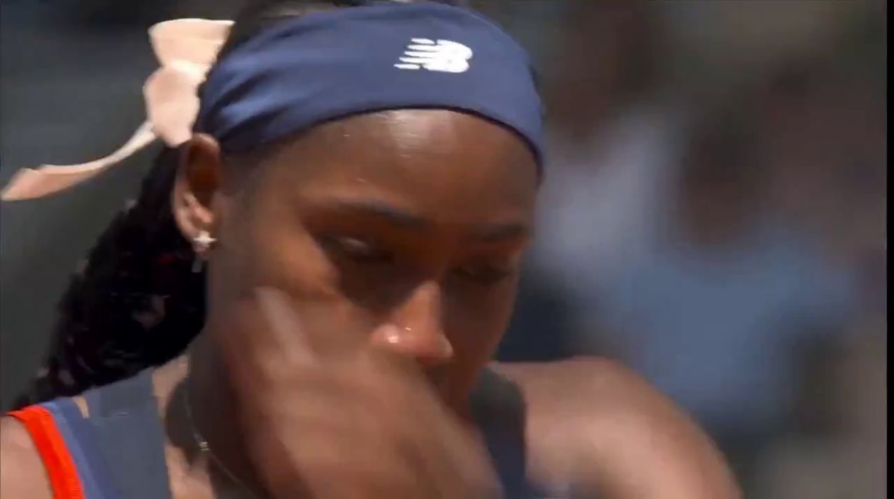 Coco Gauff a plâns în hohote, după eliminarea de la Jocurile Olimpice: