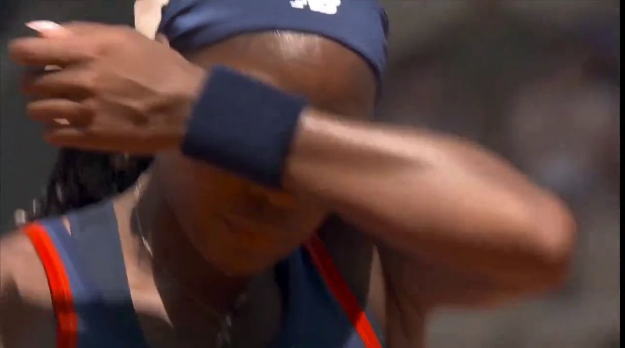 Coco Gauff a plâns în hohote, după eliminarea de la Jocurile Olimpice: