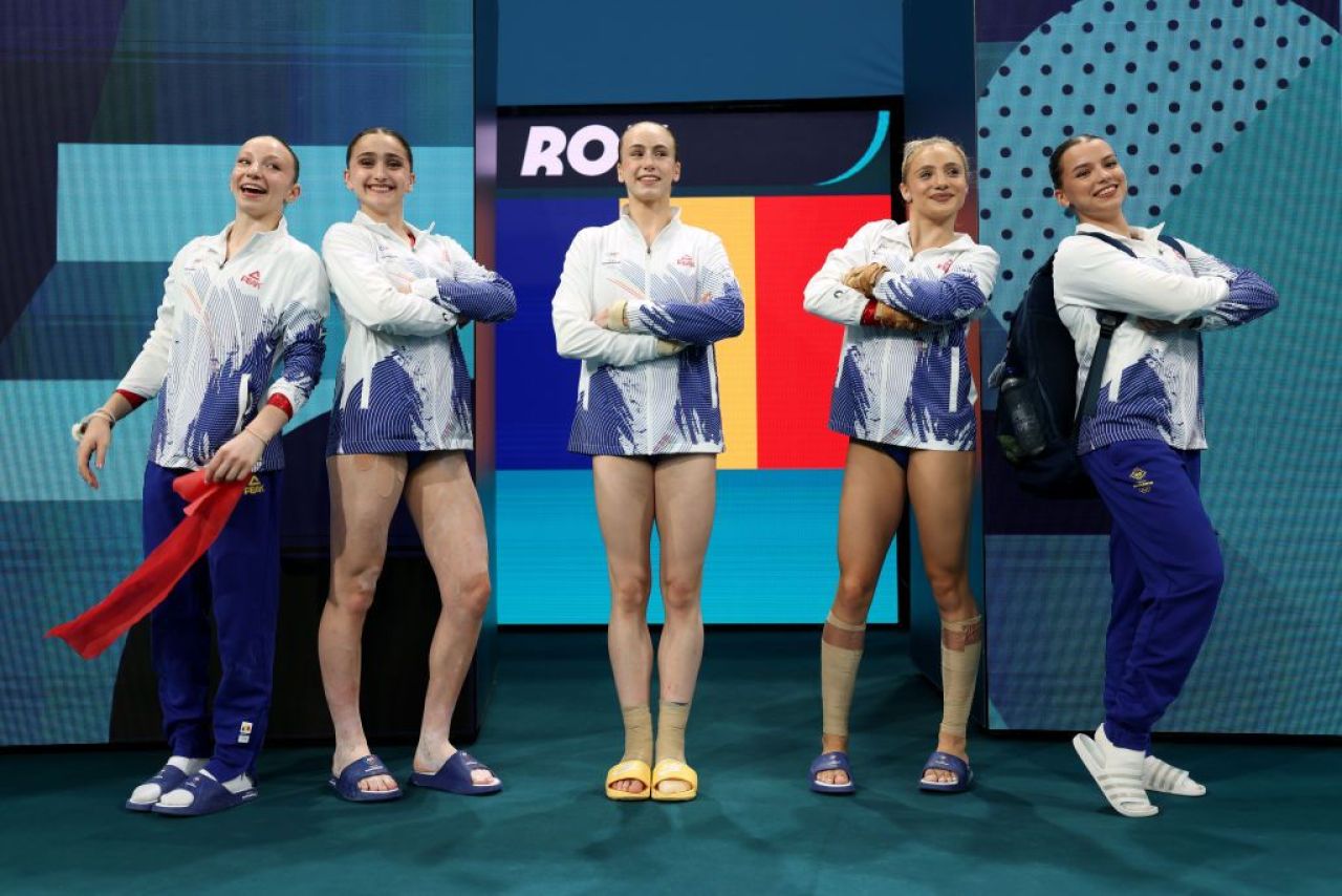 Americancele, din nou campioane olimpice în proba pe echipe la gimnastică feminină. Pe ce loc a încheiat România_3