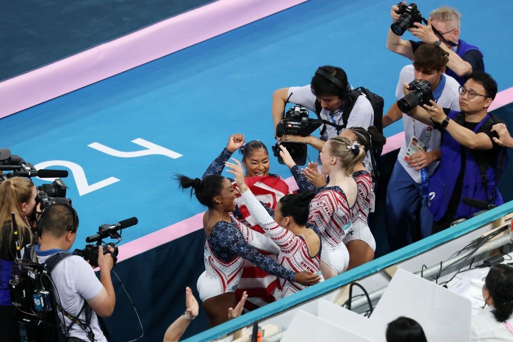 Americancele, din nou campioane olimpice în proba pe echipe la gimnastică feminină. Pe ce loc a încheiat România_16