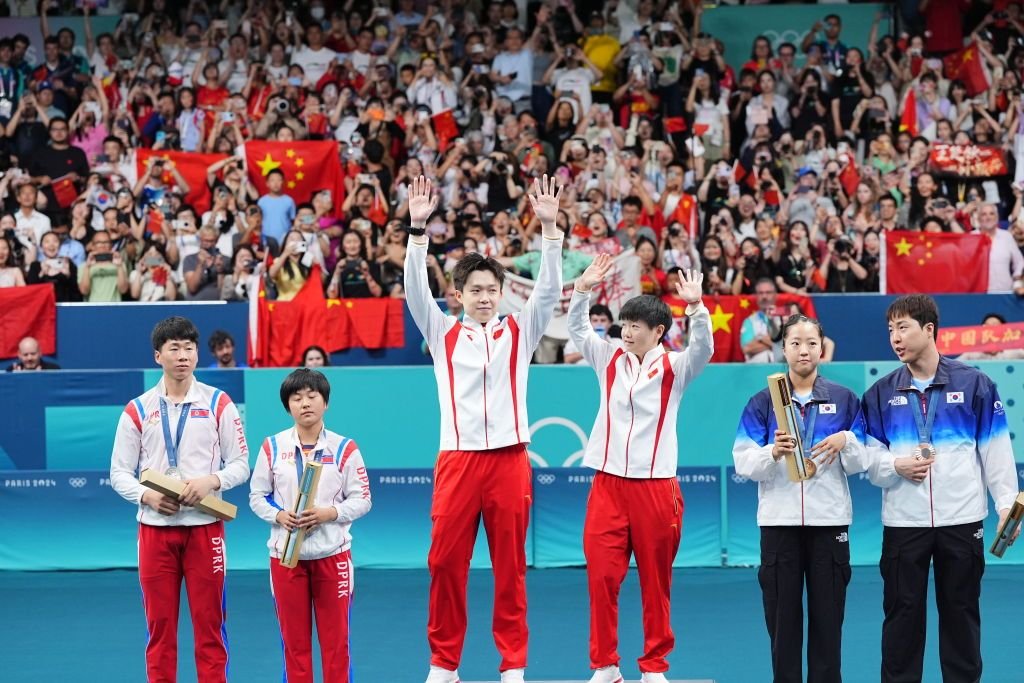 Moment rar după prima medalie a Coreei de Nord la JO 2024: 
