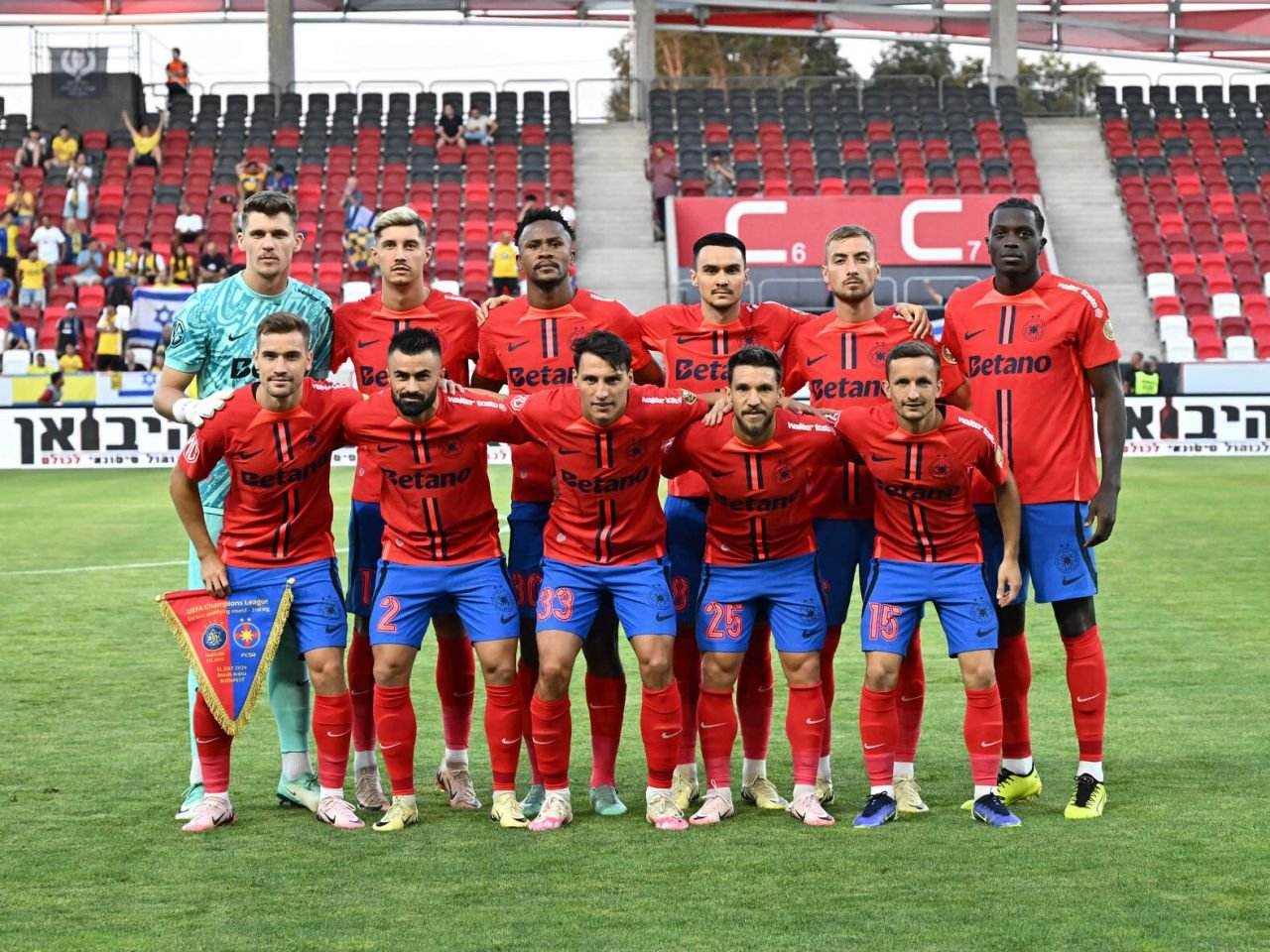 Maccabi Tel Aviv - FCSB 0-1. Baeten le aduce roș-albaștrilor calificarea în turul trei din preliminariile Champions League_9