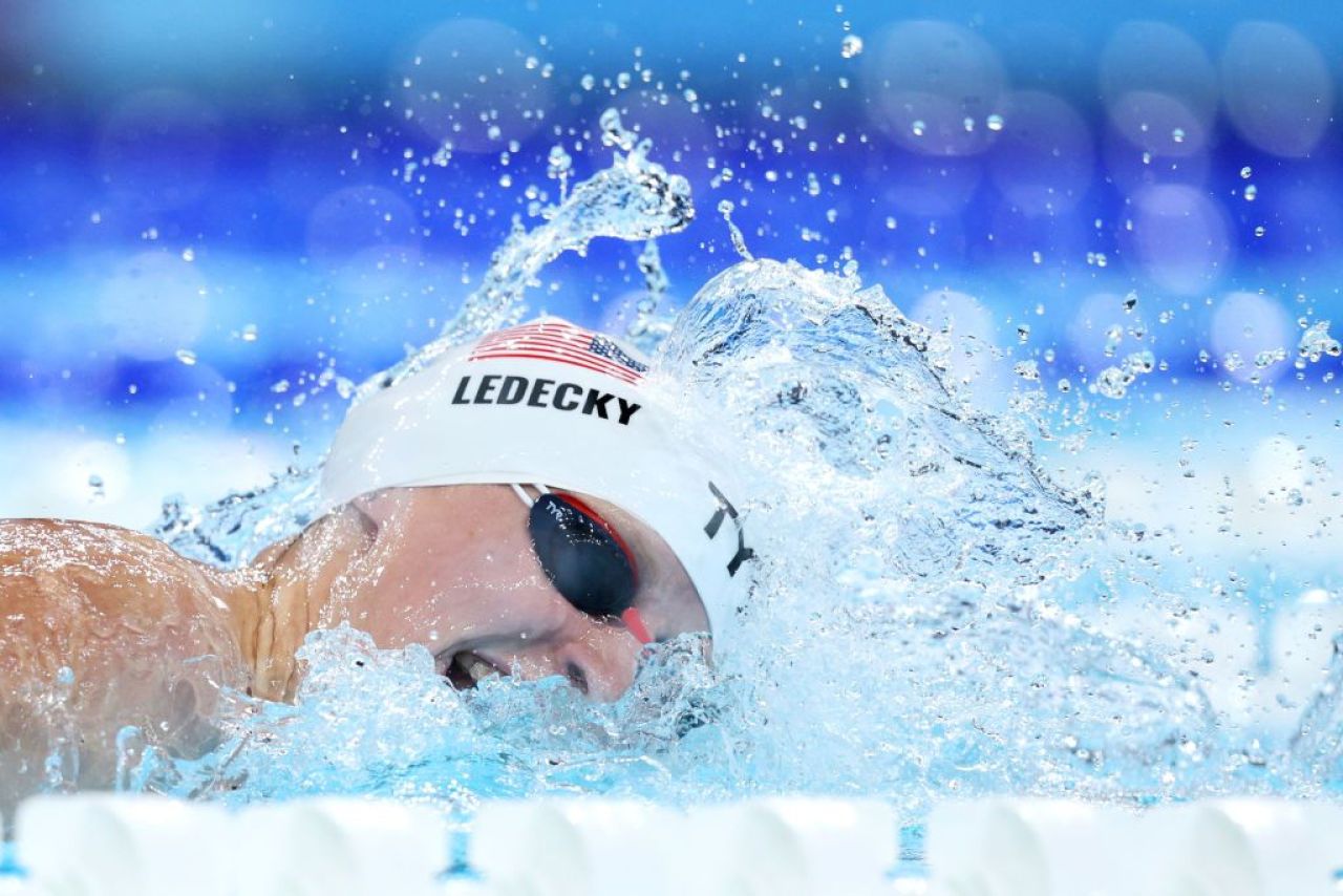 Katie Ledecky şi Leon Marchand au scris istorie la Jocurile Olimpice_5