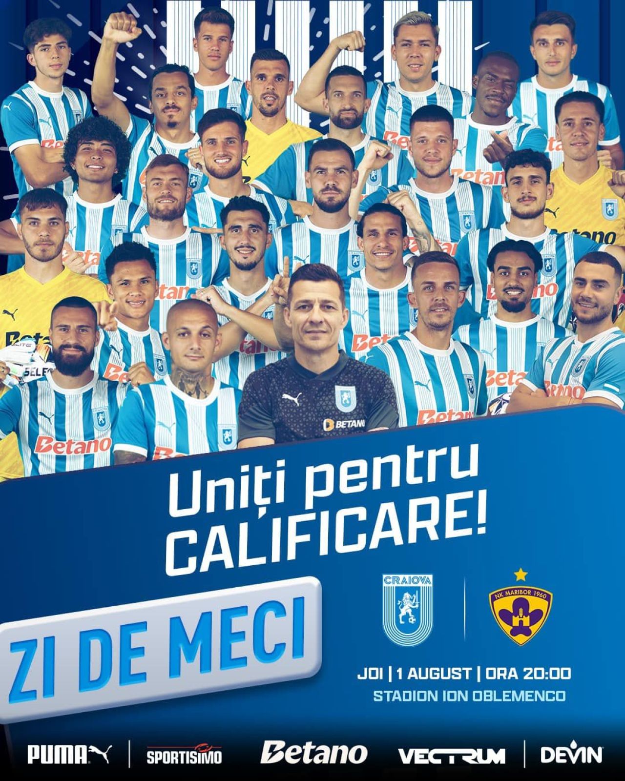 Universitatea Craiova - NK Maribor 3-2, în turul 2 preliminar din Conference League. Oltenii, eliminați din Europa_2