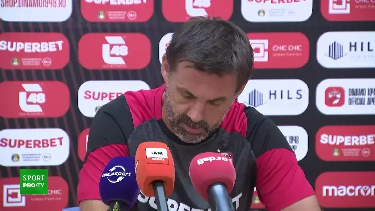 Zeljko Kopic, declarații înainte de Dinamo - Gloria Buzău