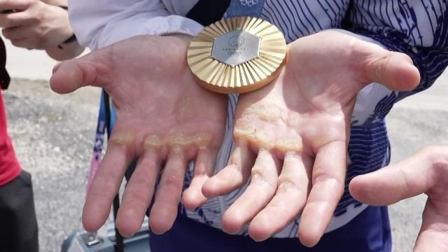 Mâini de aur! Marian Enache și Andrei Cornea, după medalia de la JO 2024: 