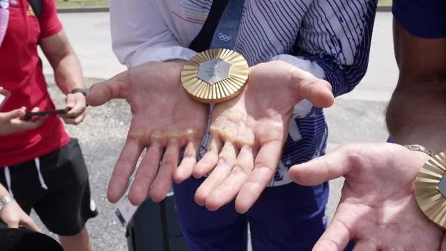 Mâini de aur! Marian Enache și Andrei Cornea, după medalia de la JO 2024: 