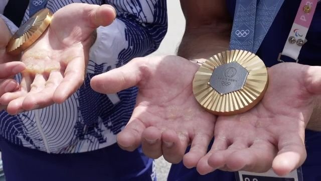 Mâini de aur! Marian Enache și Andrei Cornea, după medalia de la JO 2024: 