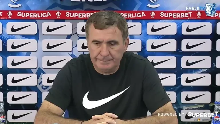 Gică Hagi, conferință de presă înainte de Farul - Poli Iași (02.08.2024)