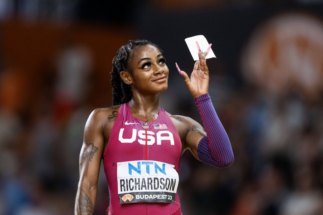Sha'Carri Richardson, marea favorită azi la aurul olimpic de la 100 m, este o apariție! Piercing-uri și tatuaje peste tot + o suspendare pentru canabis_5