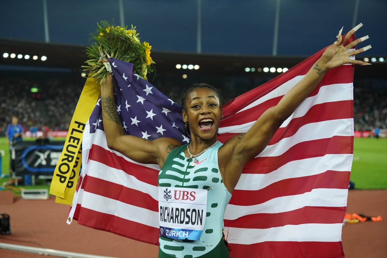 Sha'Carri Richardson, marea favorită azi la aurul olimpic de la 100 m, este o apariție! Piercing-uri și tatuaje peste tot + o suspendare pentru canabis_14