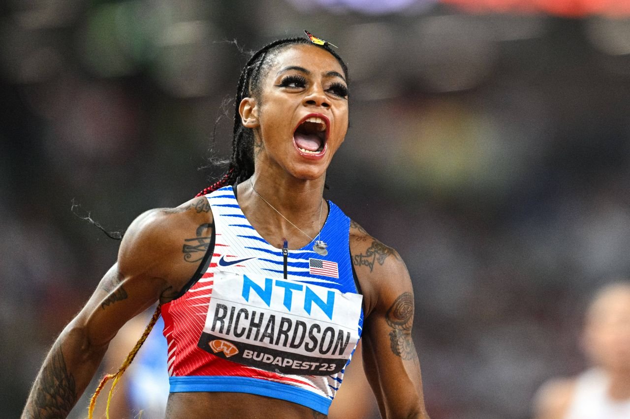 Sha'Carri Richardson, marea favorită azi la aurul olimpic de la 100 m, este o apariție! Piercing-uri și tatuaje peste tot + o suspendare pentru canabis_20