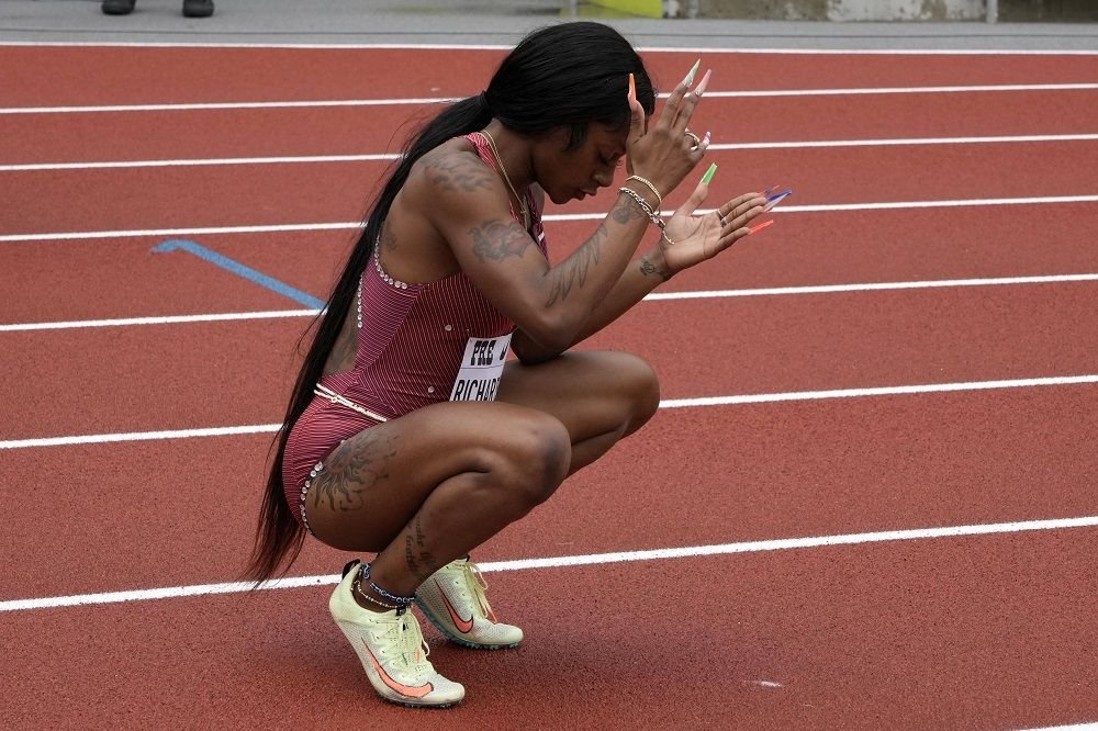 Sha'Carri Richardson, marea favorită azi la aurul olimpic de la 100 m, este o apariție! Piercing-uri și tatuaje peste tot + o suspendare pentru canabis_33