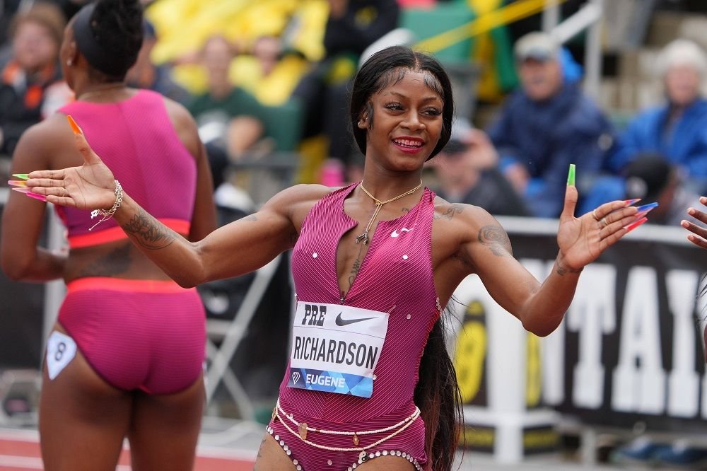 Sha'Carri Richardson, marea favorită azi la aurul olimpic de la 100 m, este o apariție! Piercing-uri și tatuaje peste tot + o suspendare pentru canabis_35