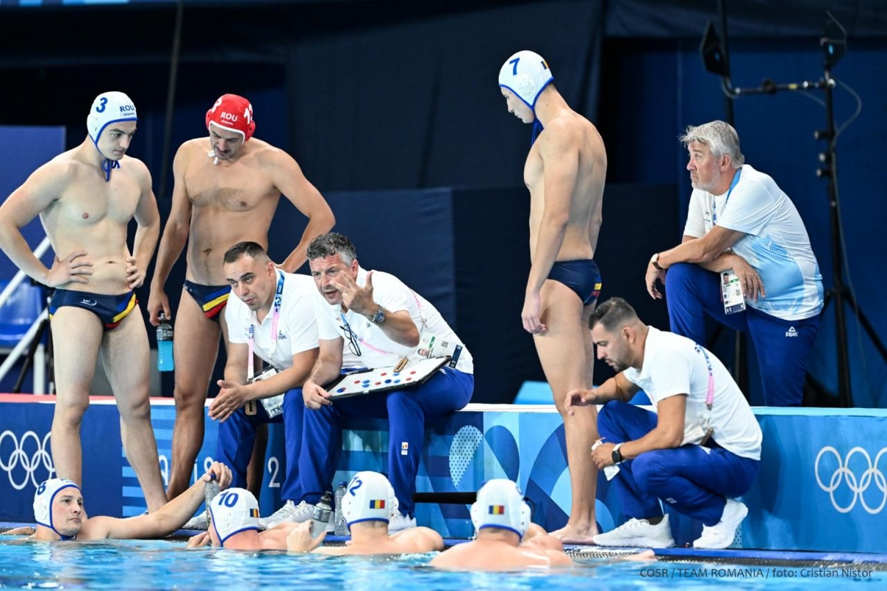Scufundați! Rom&acirc;nia - Italia 7-18, &icirc;n meciul al patrulea al tricolorilor la Jocurile Olimpice