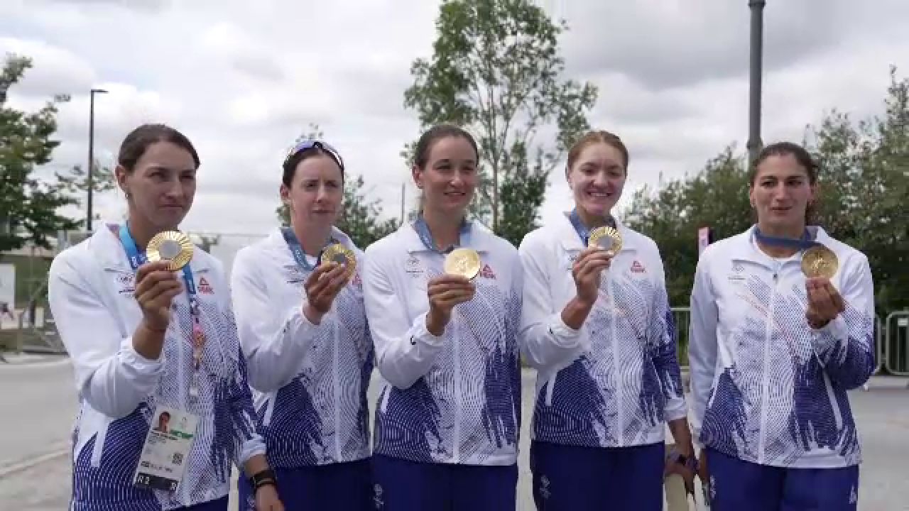 Simona Radiș și Ancuța Bodnar, reacție de campioane, direct de la Paris, după aurul olimpic: