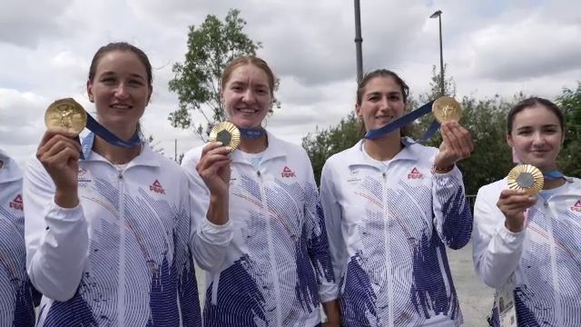 Simona Radiș și Ancuța Bodnar, reacție de campioane, direct de la Paris, după aurul olimpic: