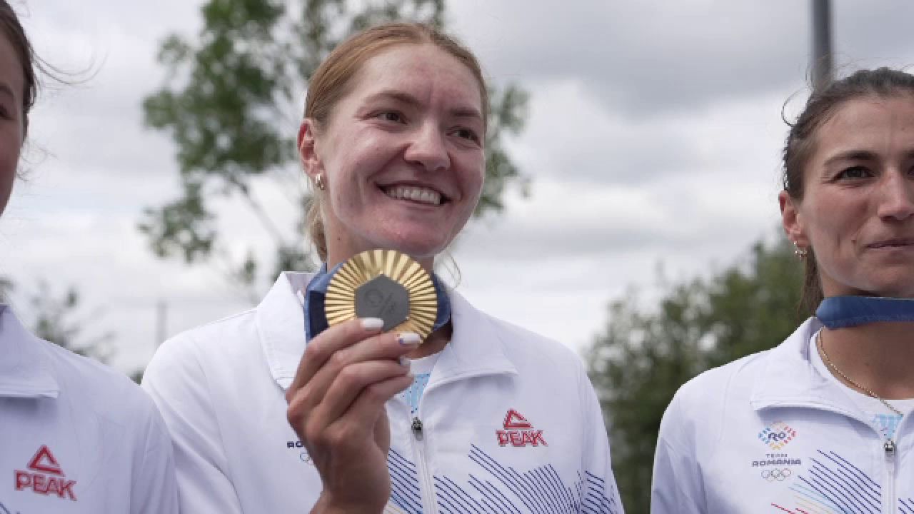 Simona Radiș și Ancuța Bodnar, reacție de campioane, direct de la Paris, după aurul olimpic: