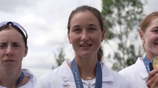 Simona Radiș și Ancuța Bodnar, reacție de campioane, direct de la Paris, după aurul olimpic:
