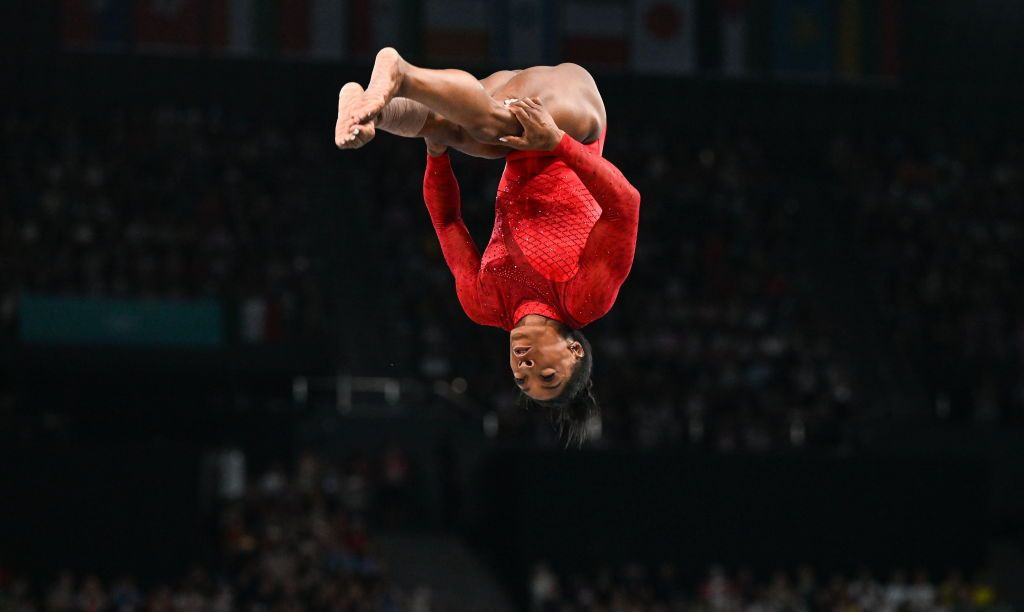 Cine o oprește? Simone Biles a cucerit al treilea titlu olimpic la Paris și a ajuns la șapte medalii de aur_2