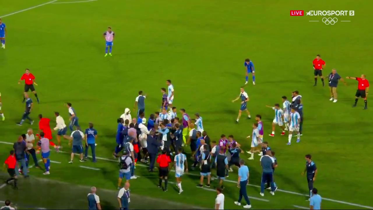 Franța - Argentina s-a lăsat cu bătaie! Thierry Henry: