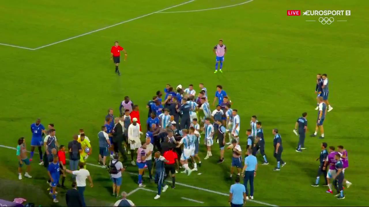 Franța - Argentina s-a lăsat cu bătaie! Thierry Henry: