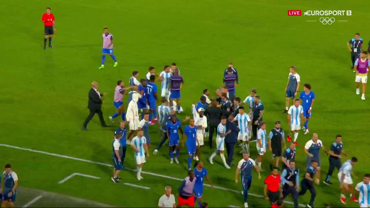 Franța - Argentina s-a lăsat cu bătaie! Thierry Henry: