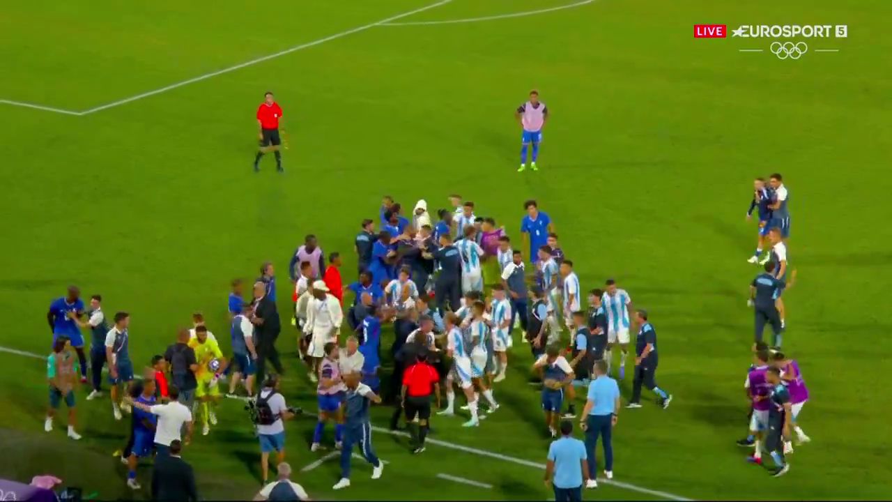 Franța - Argentina s-a lăsat cu bătaie! Thierry Henry: