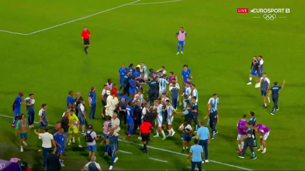 Franța - Argentina s-a lăsat cu bătaie! Thierry Henry:
