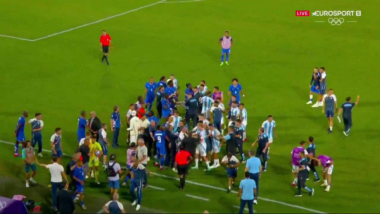 Franța - Argentina s-a lăsat cu bătaie! Thierry Henry: