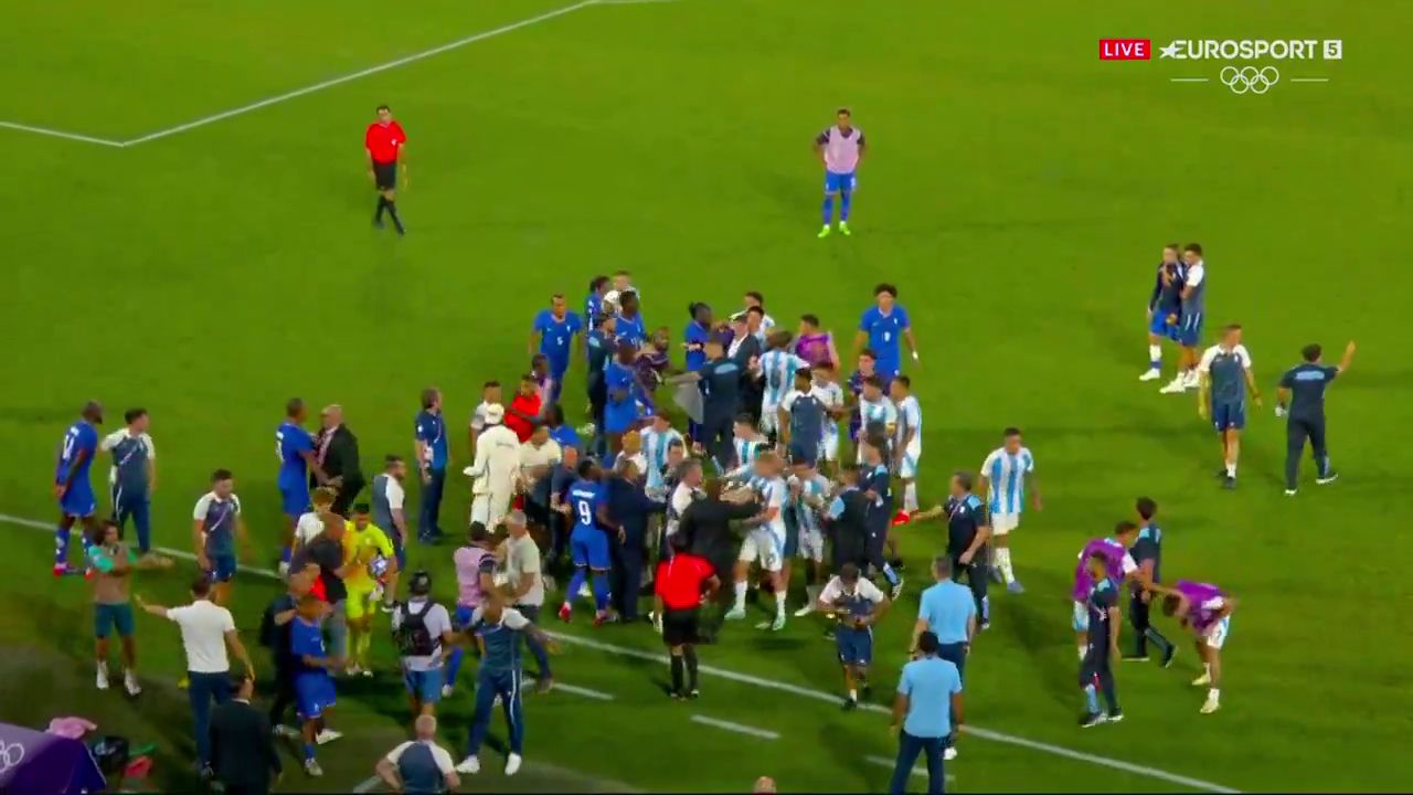 Franța - Argentina s-a lăsat cu bătaie! Thierry Henry: