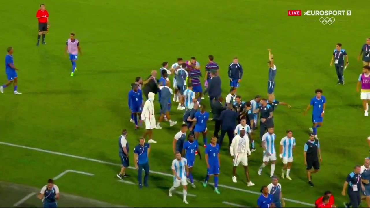 Franța - Argentina s-a lăsat cu bătaie! Thierry Henry: