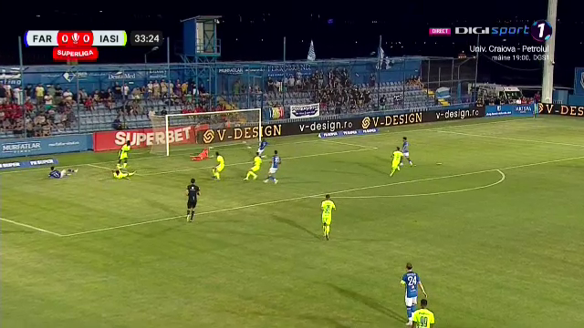 Farul Constanța - Poli Iași 2-0 | 