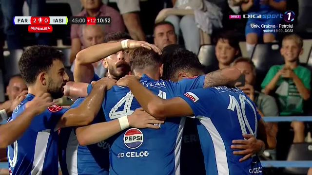 Farul Constanța - Poli Iași 2-0 |