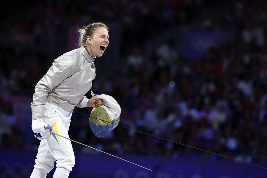 Performanță majoră pentru echipa feminină de sabie a Ucrainei! A câștigat aurul olimpic după ce a fost condusă aproape toată finala_2