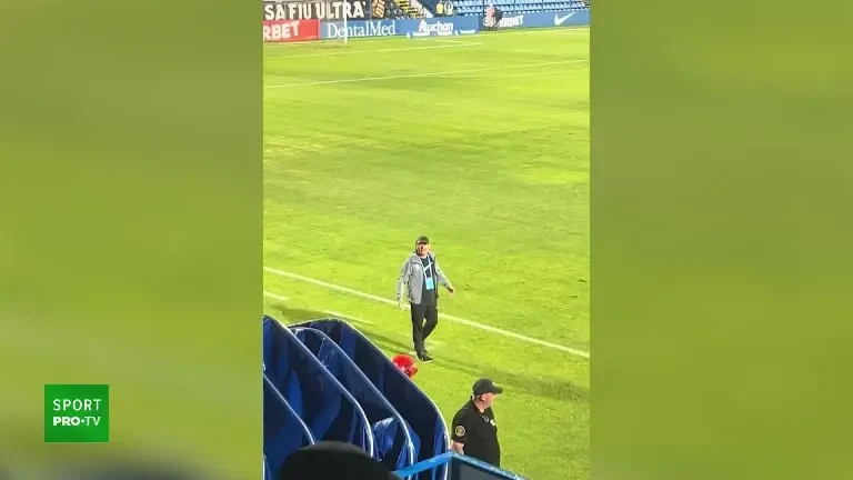 Gică Hagi, criză de nervi la meciul Farul - Poli Iași (04.08.2024)