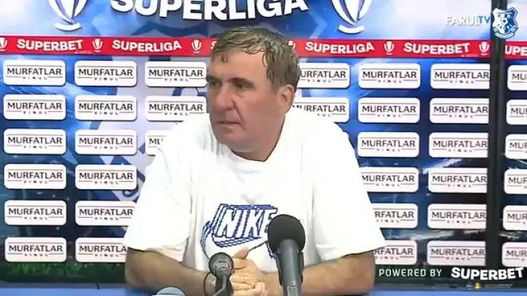 Gică Hagi, conferință de presă după Farul - Poli Iași 2-0