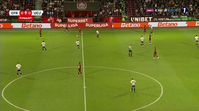 Superb! Păun a înscris din ”foarfecă” în CFR - ”U” Cluj_2